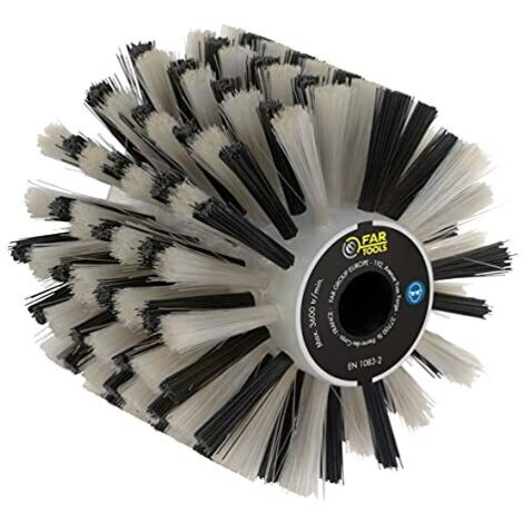 Spazzola in fibra di plastica FAR TOOLS Ø 120 mm L 100 mm - 110889