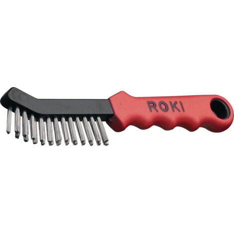 Spazzola in filo ROKI® L.225mm 0,35mm STA a 2 file