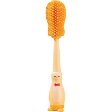 Spazzola in silicone KZQ per biberon, spazzola per biberon, spazzola 4 in 1 per biberon, spazzola per pulire le pareti dei contenitori.