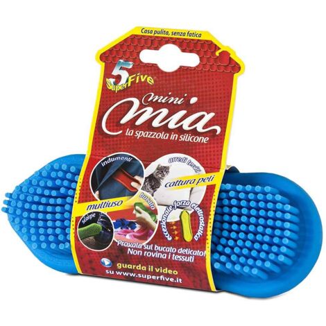 spazzola in silicone mini mia - superfive.