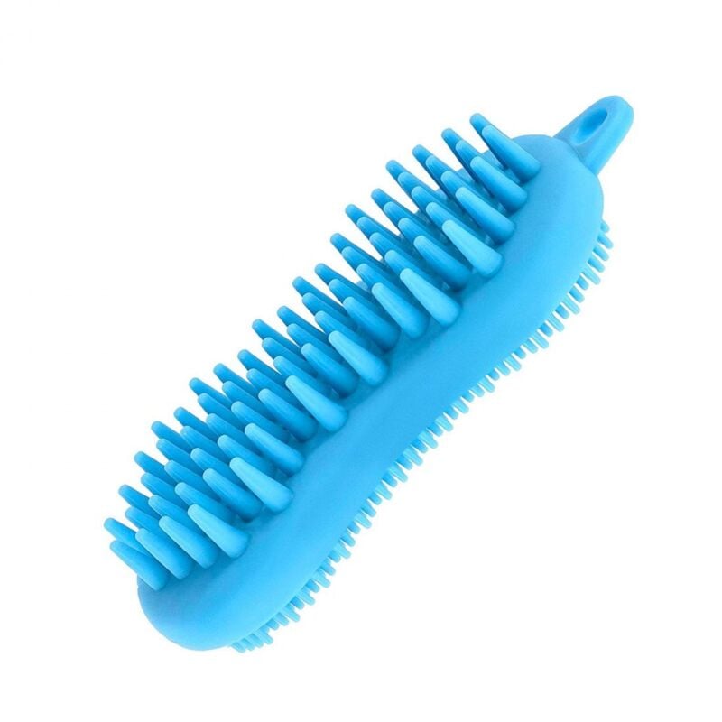 Spazzola in silicone per cuoio capelluto e corpo