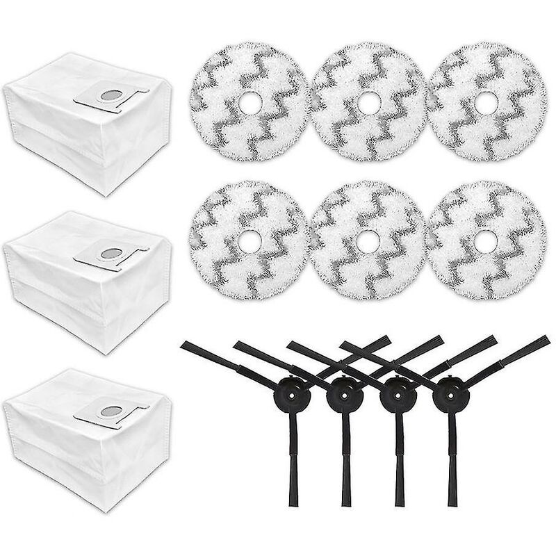 Spazzola laterale Mop Panno Pad Stracci Sacchetto