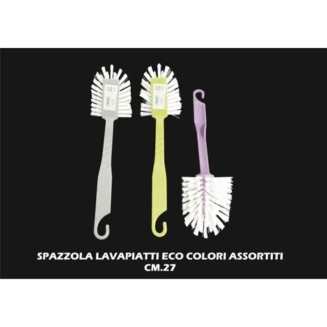 PROTEA Set da 3 - Spazzola Lavapiatti con Testine di Ricambio, 1 Set -  Ecosplendo