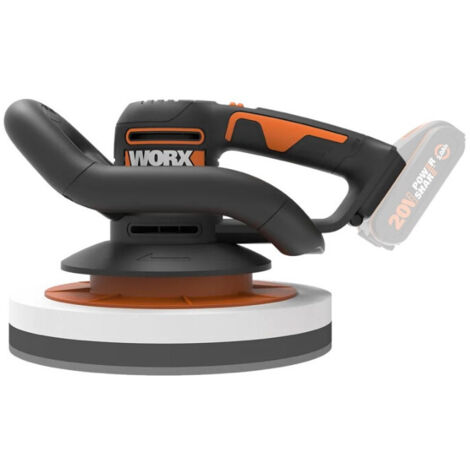 Spazzola Lucidatrice a Batteria 20V WX856.9 Ø254 mm 3000 giri/min per Auto e Superfici - Worx