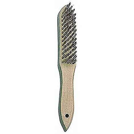Spazzola manuale Bellota 50801-4 con manico dritto in filo di ottone