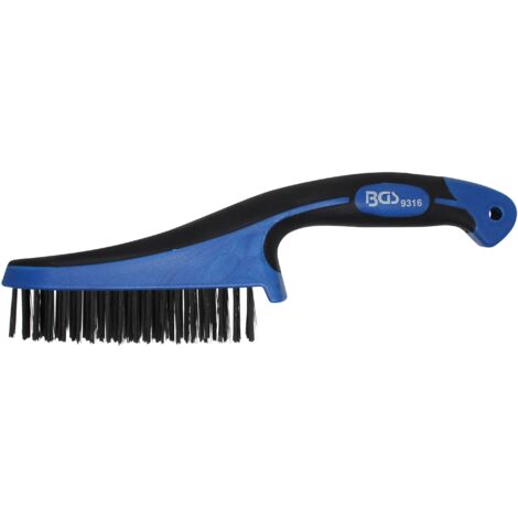 Spazzola metallica BGS Technic 9316 manico plastica 282 mm