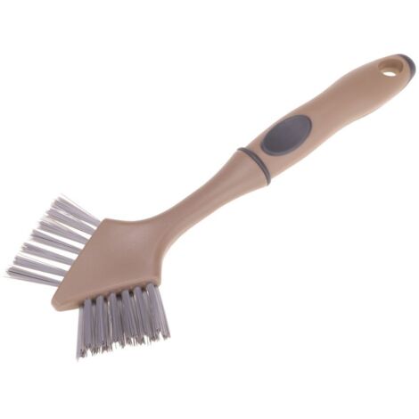 Spazzola Mokka per la pulizia di punti difficili da raggiungere, 23 cm, grigio-beige