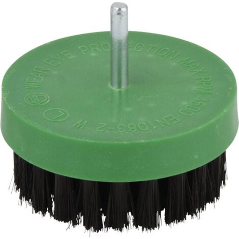Spazzola morbida per lucidatura legno 80 mm Wolfcraft 2713000
