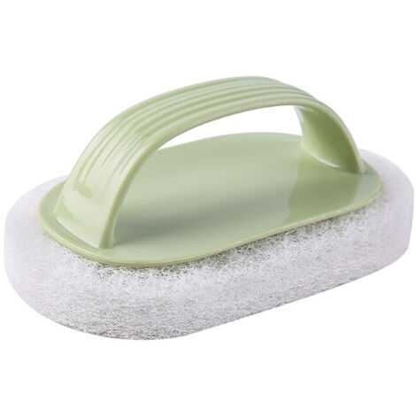 Spazzola Morbida per Pulizia con Manico ergonomico per Cucina Bagno e Pavimenti Spazzola Multifunzione Non Abrasiva per Lavare Bagni e Superfici Delicate