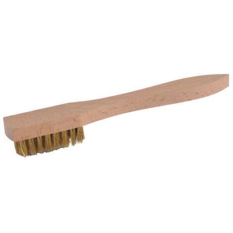 Spazzola Ottone Candele 5 Capi Legno   Excel 09156