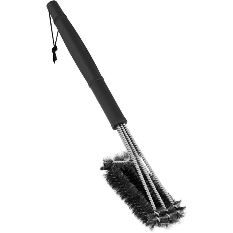 Spazzola per Barbecue in Acciaio Inox 3 Spirali