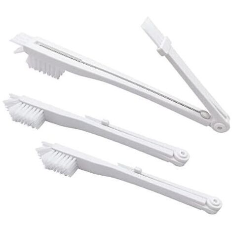 Spazzola per bottiglie multiuso KZQ da 25 cm - Confezione da 3 spazzole per bottiglie e cannucce, spazzola per fughe, per casa, cucina e bagno