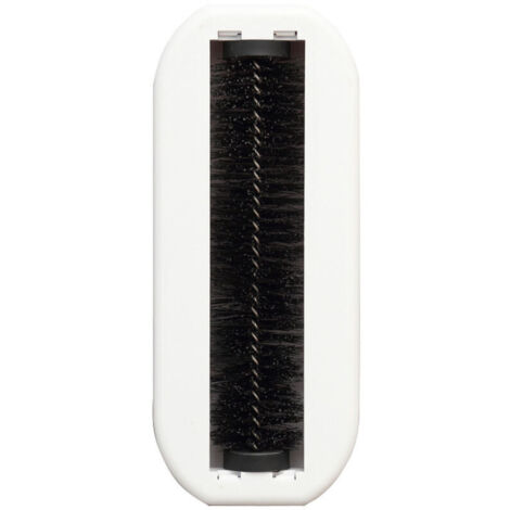 Spazzola per briciole, TIANLIN Spazzola manuale da tavolo bianca per briciole, spazzola per briciole da 20 cm, forte potere pulente, adatta per pulire capelli, detriti, ritagli di carta