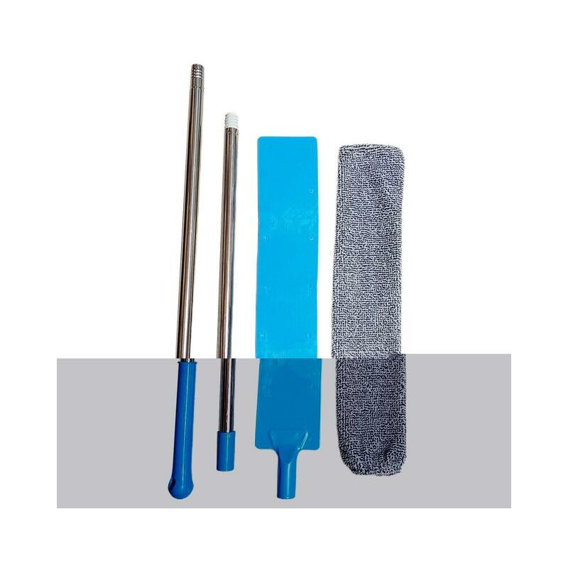 Spazzola per la polvere da comodino con manico