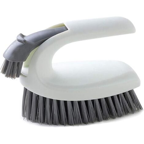 Vasca da bagno estensibile e scrubber per piastrelle Spazzola per la  pulizia della doccia a manico lungo 2 in 1 Setole dure Scrub B