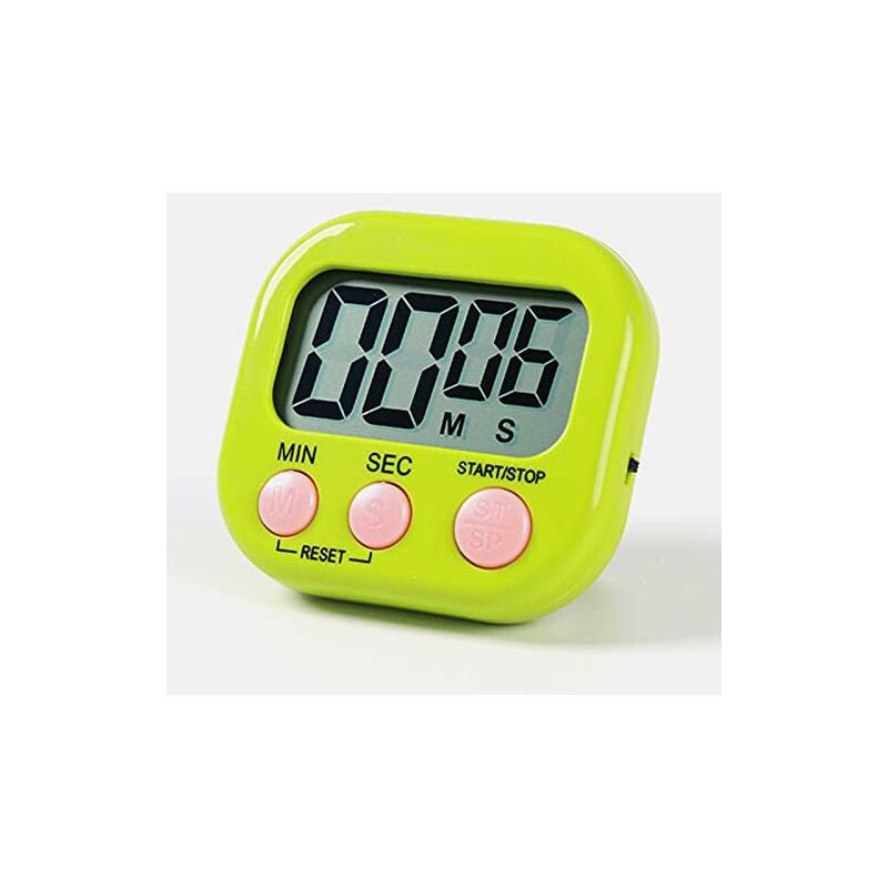 Image of Fortuneville - Timer da cucina magnetico con ampio display lcd, timer per lo studio della cucina, allarme forte e timer per il conto alla rovescia