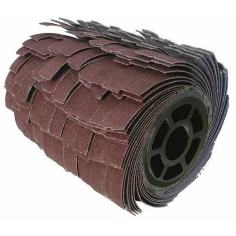 Spazzola per nastri abrasivi A80 FAR TOOLS Ø 120 mm L 100 mm - 110869