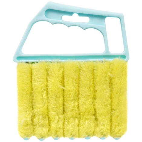Spazzola per tapparelle per la pulizia delle fessure in microfibra