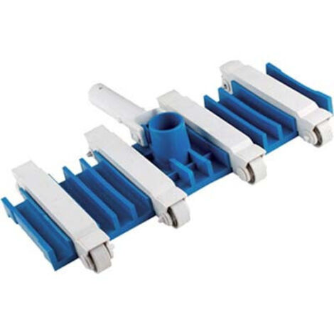 SPAZZOLA PISCINA ASPIRANTE FLESSIBILE DOMUS - ATTACCO MM 28 TUBO MM 38 CM 39,5X25,5 - 1 pezzo