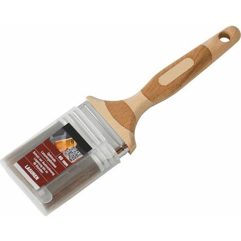 Trade Shop - Pennello Piatto 24 Cm Manico In Legno Setole Morbide Per  Pittura Vernice 90205