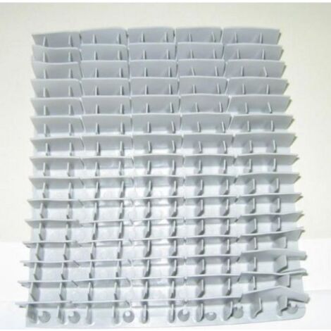 Spazzola pvc grigia Dynamic per pulitore Dolphin