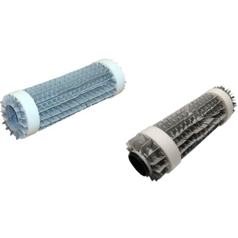 Spazzola PVC Lunga Combinata con 2 Anelli Wonder Robot Piscina Maytronics Dolphin Oasis 40 / PS 40 / Master M4 / X Force 20 / Cosmos 20 / Urus 400 / Kaptur 150 / Zefiro SF 40 / F 40 / Explorer / Supre
