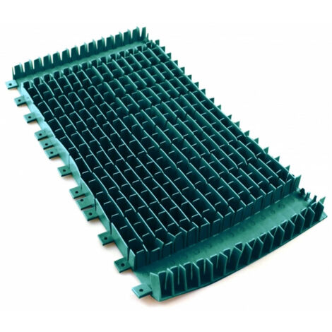 Spazzola PVC Lunga Verde Combinata per Anelli Wonder per Robot Piscina Maytronics Dolphin