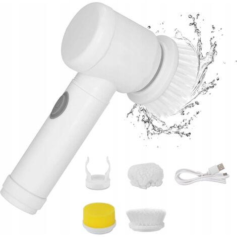SPAZZOLA ROTANTE ELETTRICA USB CUCINA BAGNO