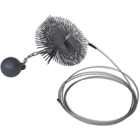 Spazzola Rotonda per Canna Fumaria Diam 25 cm