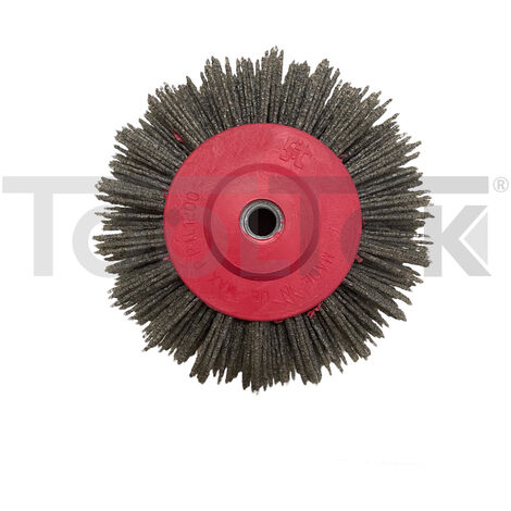 SPAZZOLA RULLO PUNZONATO NYLON SPAZZOLATRICE LEGNO Gr.60 Ø140mm SIT