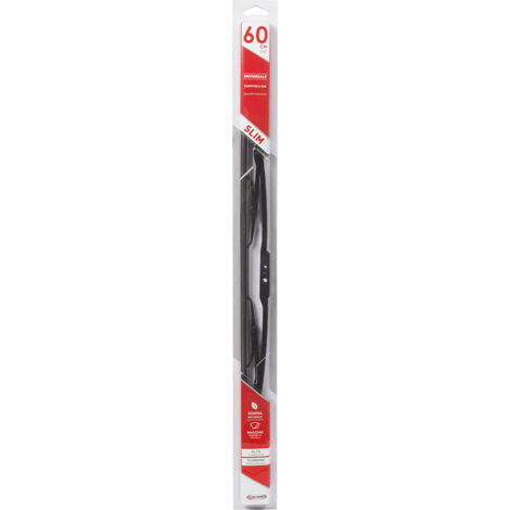 Spazzola Singola Tergicristallo Mis.60 cm-24" Universale per auto