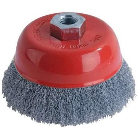 Spazzola Tazza 75 Ma14 Zincata Excel 09301