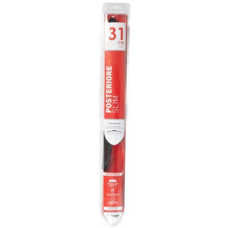 Spazzola tergi Slim posteriore 31cm - 12 pollici universale