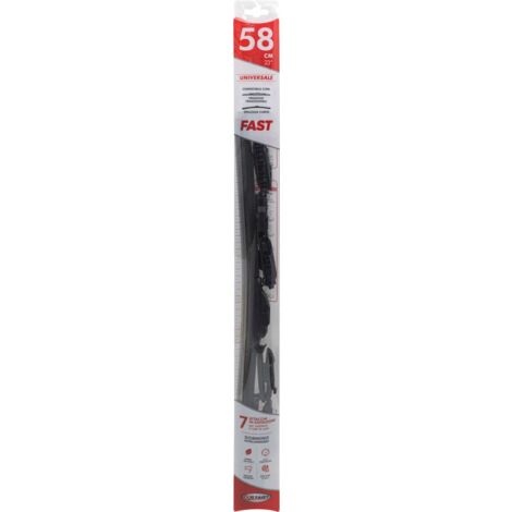 Spazzola tergicristallo singola Fast 58 cm - 23", per spazzole trdizionali e curve