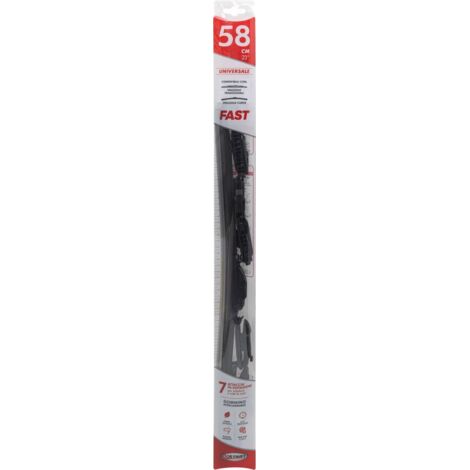 Spazzola tergicristallo singola Fast 58 cm - 23", per spazzole trdizionali e curve