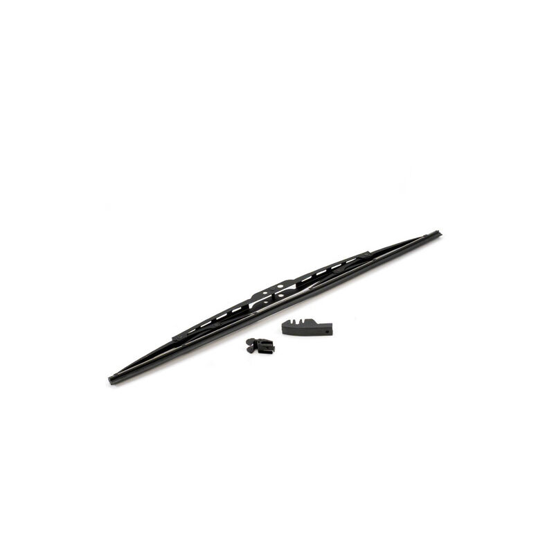 Spazzola Tergicristallo Standard Singola per Auto in Metallo e Gomma 56 cm