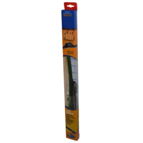 Spazzola tergicristallo universale Lubex Flat Form 48cm 7 adattatori inclusi