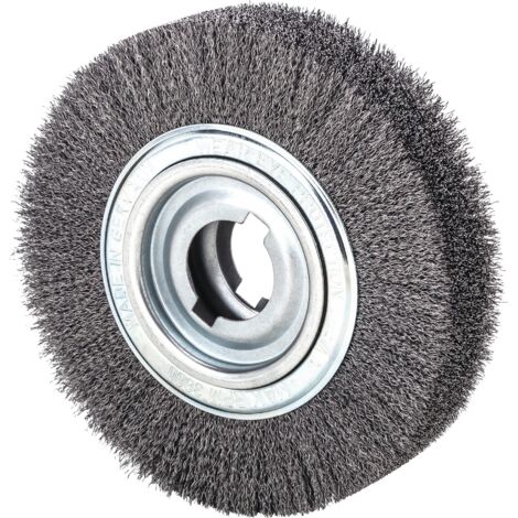 Spazzola tonda Lessmann Ø 250 mm, spessore del filo 0,35 mm - 377053
