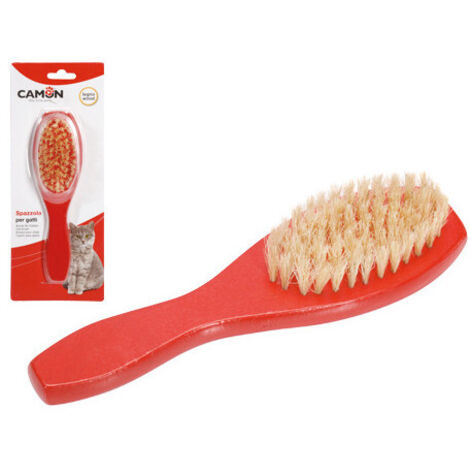 SPAZZOLE CAMON P/GATTI IN LEGNO