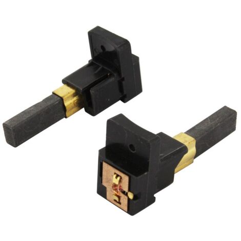 Spazzole di carbonio e Alloggio per motore per aspirapolvere compatibile Dyson DC05, DC07, DC08 (32 x 11 x 7 mm, pacchetto di 2)