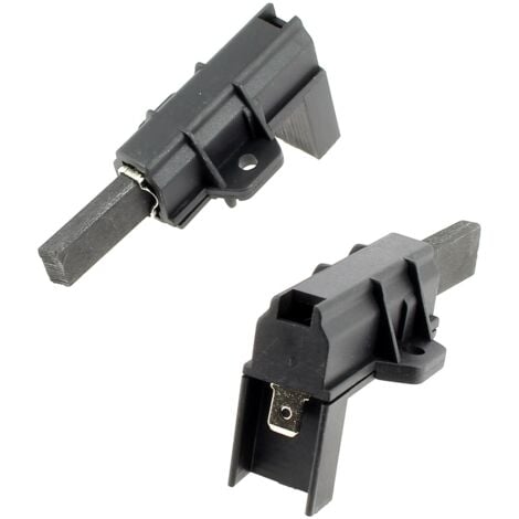 Spazzole in carbonio per 2, 371202410, 5x12,5x33mm per lavatrice beko