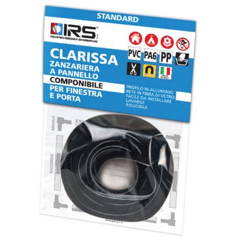 spazzolino 500 cm per zanzariera Irs Clarissa finestre finestra porta porte