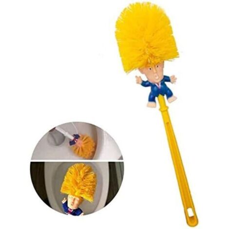 Spazzolino per WC Trump, Spazzolino per WC divertente, Make Great Great Again, Spazzolino per WC creativo per il bagno