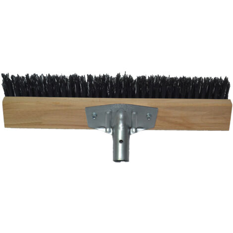 SPAZZOLONE INDUSTRIALE CM.60 CON SETOLE RIGIDE NYLON SCOPA PER ESTERNO