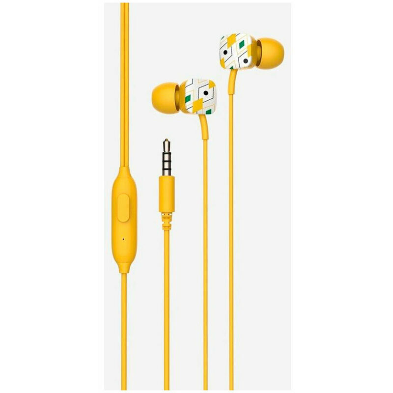 

Auriculares de Botón 4603 (3.5 mm) Amarillo - SPC