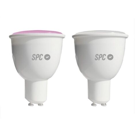 Spc bombilla led sirius 380 rgb gu10 4.5w