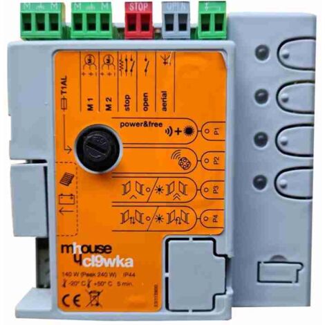 SPCL9WKA Centralina Centrale Scheda Quadro CL9WKA Mhouse Completa Ricambio NICE SPCL9WKA