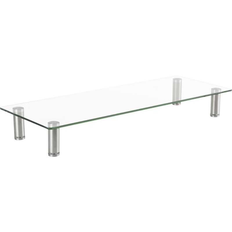 Réhausseur de moniteur Plage d'altitude: 75 à 90 mm transparent A396472 - Speaka Professional