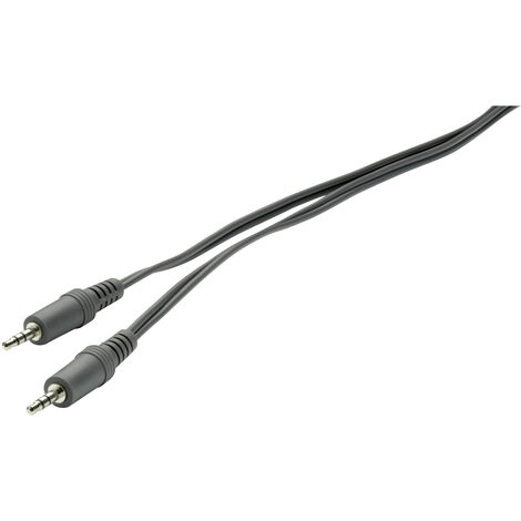 SpeaKa Professional SP-1301344 Klinke Audio Anschlusskabel [1x Klinkenstecker 3.5 mm - 1x Klinkenste
