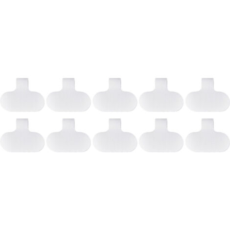 SpeaKa Professional SP-13756872  Kabelmarkierer  Beschriftungsfläche: 38 x 20 mm Weiß  10 St.